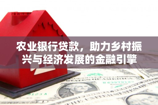 安丘农业银行贷款，助力乡村振兴与经济发展的金融引擎