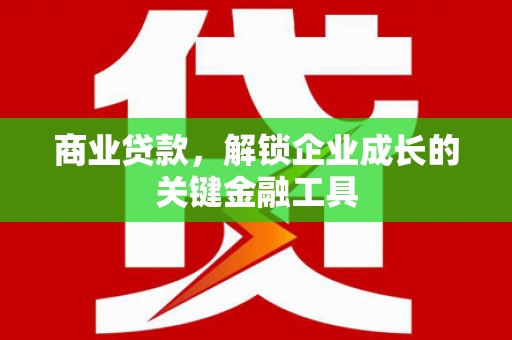 安丘商业贷款，解锁企业成长的关键金融工具