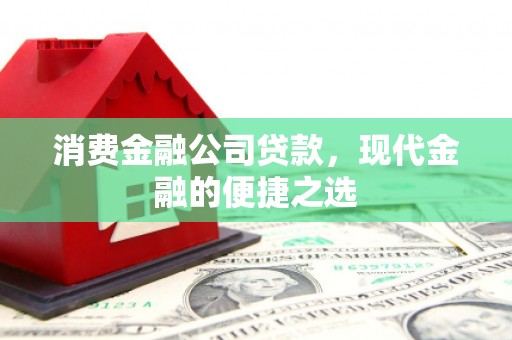 安丘消费金融公司贷款，现代金融的便捷之选