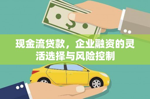 安丘现金流贷款，企业融资的灵活选择与风险控制