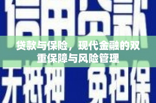 安丘贷款与保险，现代金融的双重保障与风险管理