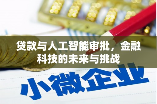 安丘贷款与人工智能审批，金融科技的未来与挑战