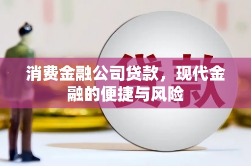 安丘消费金融公司贷款，现代金融的便捷与风险